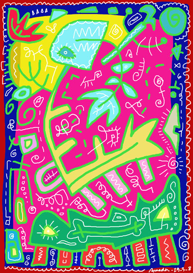 toile verte
