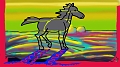 cheval_sur_steppe_verte